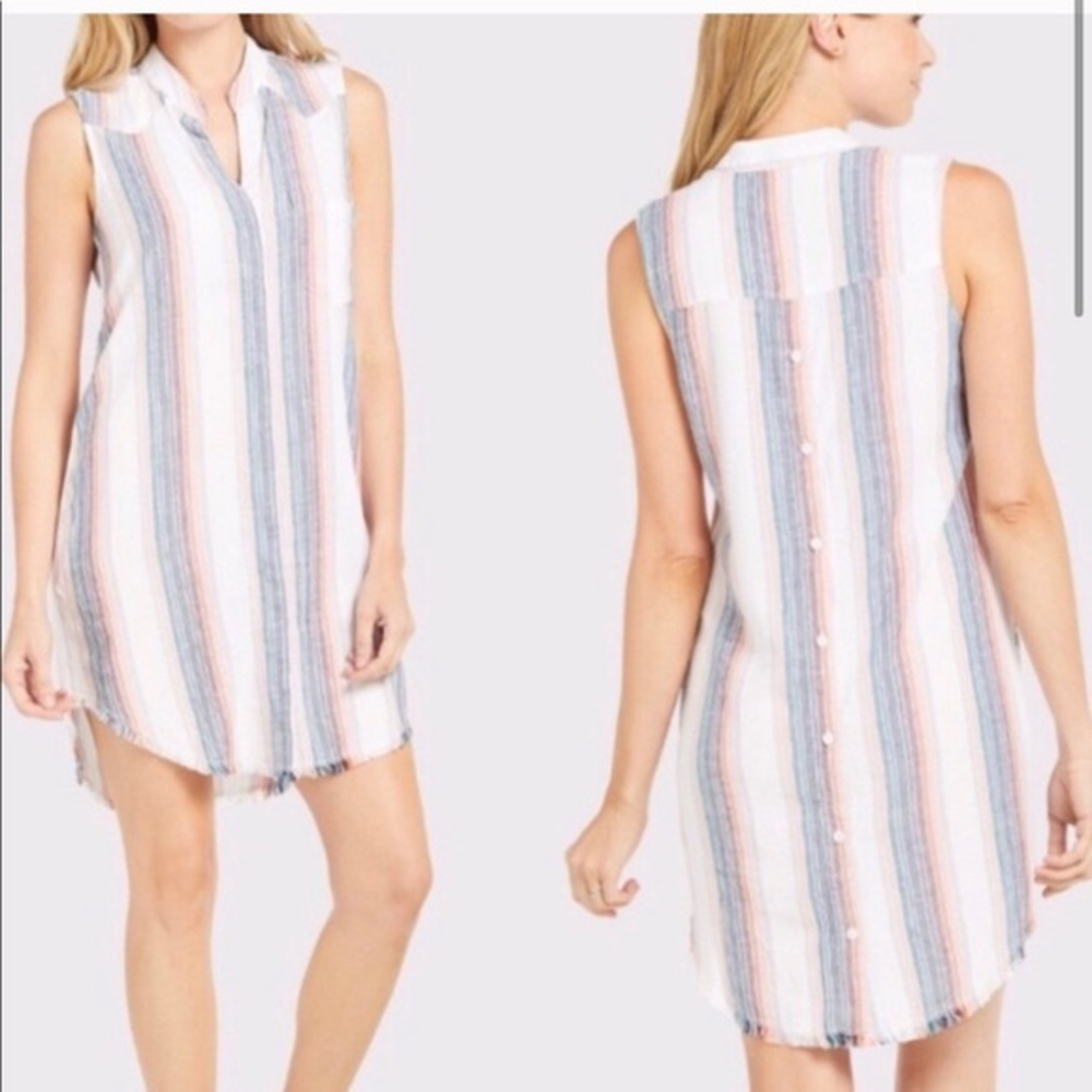 NWOT Anthropologie cloth and stone shirt dress